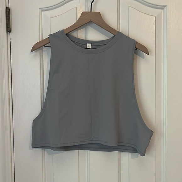 Lululemon | Muscle Love Crop Tank Size 12 Yoga Gym - Picture 6 of 12
